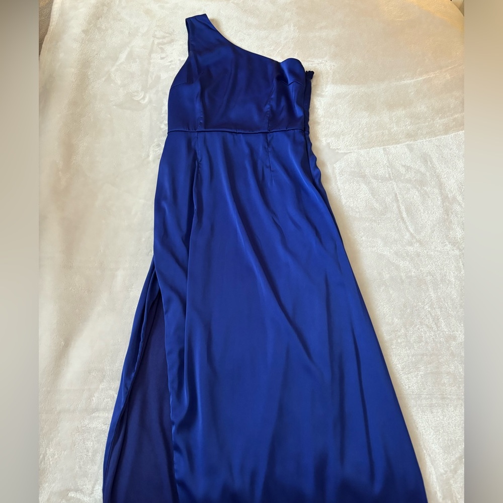 Royal Blue Karlee Superdown Slit Maxi Dress - Picture 2 of 3